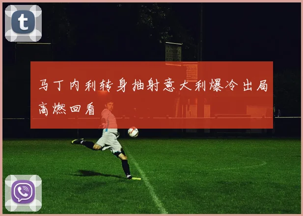 马丁内利转身抽射意大利爆冷出局高燃回看